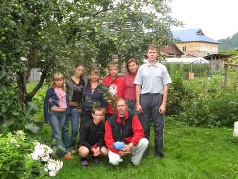 Наш сад в деревне